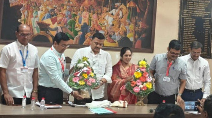 सातारा पंचायत समिती सभापतीपदी महेश गाडे, उपसभापतीपदी सुषमा जाधव 